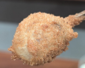 Dinner at kushikatsu daibon (串かつ だいぼん)
