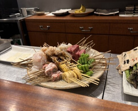 Dinner at kushikatsu daibon (串かつ だいぼん)