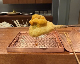 Dinner at kushikatsu daibon (串かつ だいぼん)