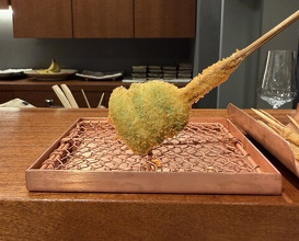 Dinner at kushikatsu daibon (串かつ だいぼん)