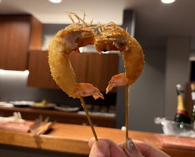 Dinner at kushikatsu daibon (串かつ だいぼん)