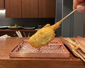 Dinner at kushikatsu daibon (串かつ だいぼん)