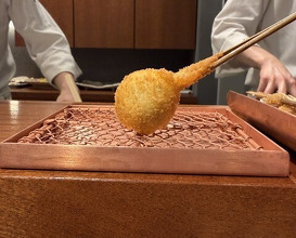 Dinner at kushikatsu daibon (串かつ だいぼん)