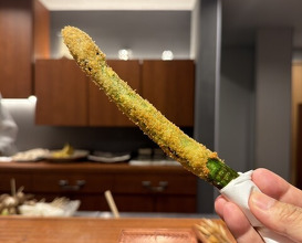Dinner at kushikatsu daibon (串かつ だいぼん)