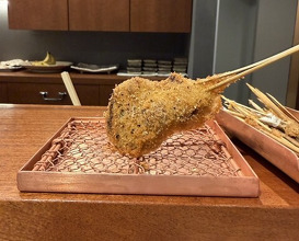 Dinner at kushikatsu daibon (串かつ だいぼん)