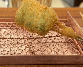 Dinner at kushikatsu daibon (串かつ だいぼん)