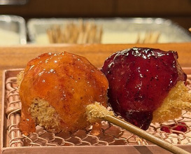 Dinner at kushikatsu daibon (串かつ だいぼん)