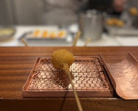 Dinner at kushikatsu daibon (串かつ だいぼん)