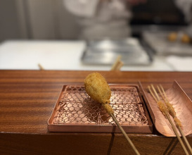 Dinner at kushikatsu daibon (串かつ だいぼん)