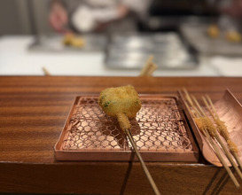 Dinner at kushikatsu daibon (串かつ だいぼん)