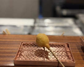 Dinner at kushikatsu daibon (串かつ だいぼん)