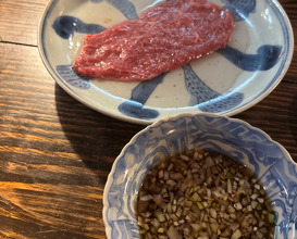 Dinner at Shinya Yakiniku Daichan (深夜焼肉 だいちゃん)