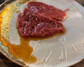 Dinner at Shinya Yakiniku Daichan (深夜焼肉 だいちゃん)