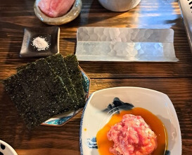 Dinner at Shinya Yakiniku Daichan (深夜焼肉 だいちゃん)