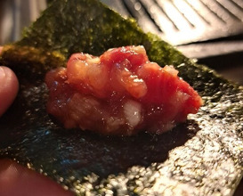 Dinner at Shinya Yakiniku Daichan (深夜焼肉 だいちゃん)