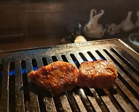 Dinner at Shinya Yakiniku Daichan (深夜焼肉 だいちゃん)