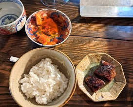 Dinner at Shinya Yakiniku Daichan (深夜焼肉 だいちゃん)