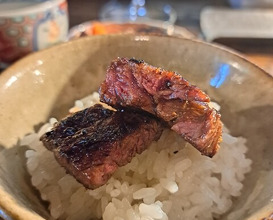 Dinner at Shinya Yakiniku Daichan (深夜焼肉 だいちゃん)