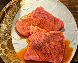 Dinner at Shinya Yakiniku Daichan (深夜焼肉 だいちゃん)