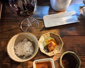 Dinner at Shinya Yakiniku Daichan (深夜焼肉 だいちゃん)
