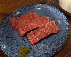 Dinner at Shinya Yakiniku Daichan (深夜焼肉 だいちゃん)