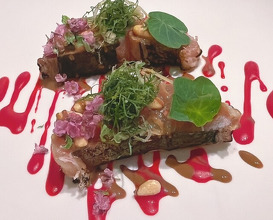 Dinner at EdiTion Koji Shimomura (エディション・コウジ シモムラ)
