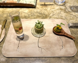 Dinner at entre nous (entre nous)
