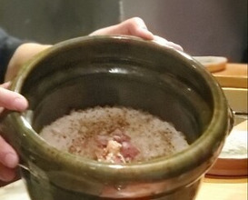 Dinner at Eragon (永来権)