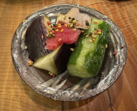 Dinner at Eragon (永来権)