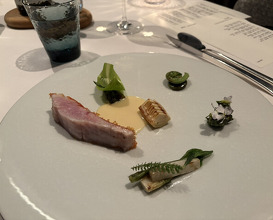 Dinner at ESqUISSE (エスキス)