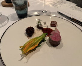 Dinner at ESqUISSE (エスキス)