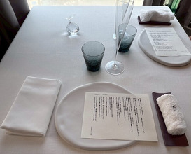 Dinner at ESqUISSE (エスキス)