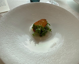 Dinner at ESqUISSE (エスキス)