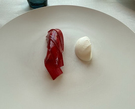 Dinner at ESqUISSE (エスキス)