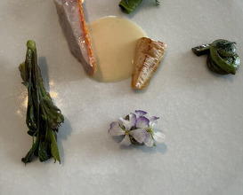 Dinner at ESqUISSE (エスキス)