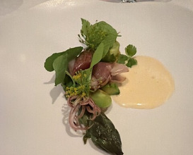 Dinner at ESqUISSE (エスキス)
