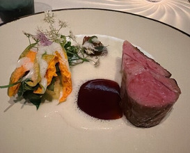 Dinner at ESqUISSE (エスキス)
