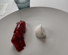 Dinner at ESqUISSE (エスキス)