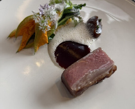 Dinner at ESqUISSE (エスキス)