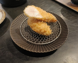 Dinner at Tonkatsu Fujii (とんかつ ふじ井)