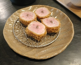 Dinner at Tonkatsu Fujii (とんかつ ふじ井)