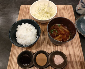 Dinner at Tonkatsu Fujii (とんかつ ふじ井)