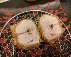 Dinner at Tonkatsu Fujii (とんかつ ふじ井)