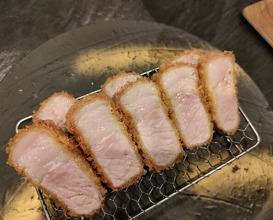 Dinner at Tonkatsu Fujii (とんかつ ふじ井)