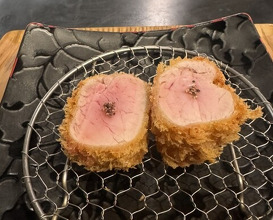 Dinner at Tonkatsu Fujii (とんかつ ふじ井)