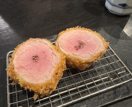 Dinner at Tonkatsu Fujii (とんかつ ふじ井)