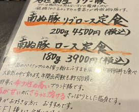 Dinner at Tonkatsu Fujii (とんかつ ふじ井)