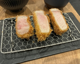 Dinner at Tonkatsu Fujii (とんかつ ふじ井)
