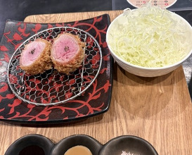 Dinner at Tonkatsu Fujii (とんかつ ふじ井)