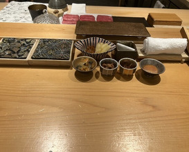 Dinner at Sushi Fujinaga (鮓 ふじなが)